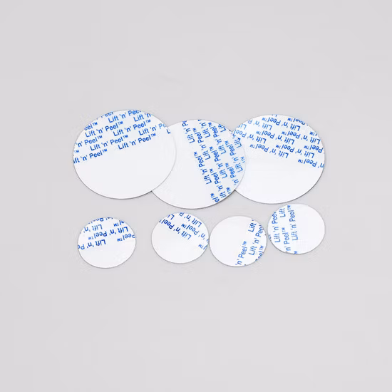 Doublure de joint de bouteille d'induction de papier d'aluminium de verre d'animal familier de PE de pp