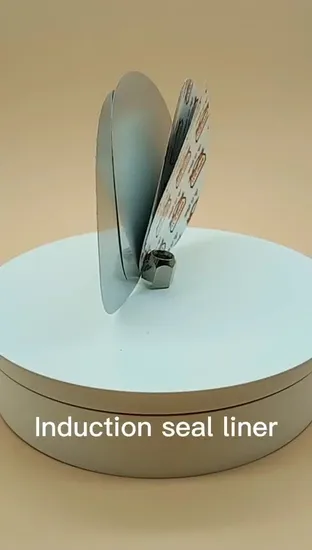Doublure de joint d'induction de papier d'aluminium de thermoscellage pour la doublure de joint facile à déchirer de bouteille cosmétique