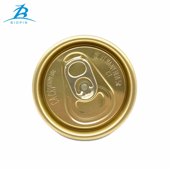 Doublure Bpani avec étiquetage de dépôt à 10 états compatible avec les extrémités de canettes en aluminium standard 202